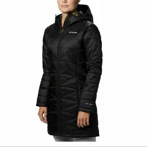 Columbia Women's Black Mighty Lite Hooded Jacket Size XS